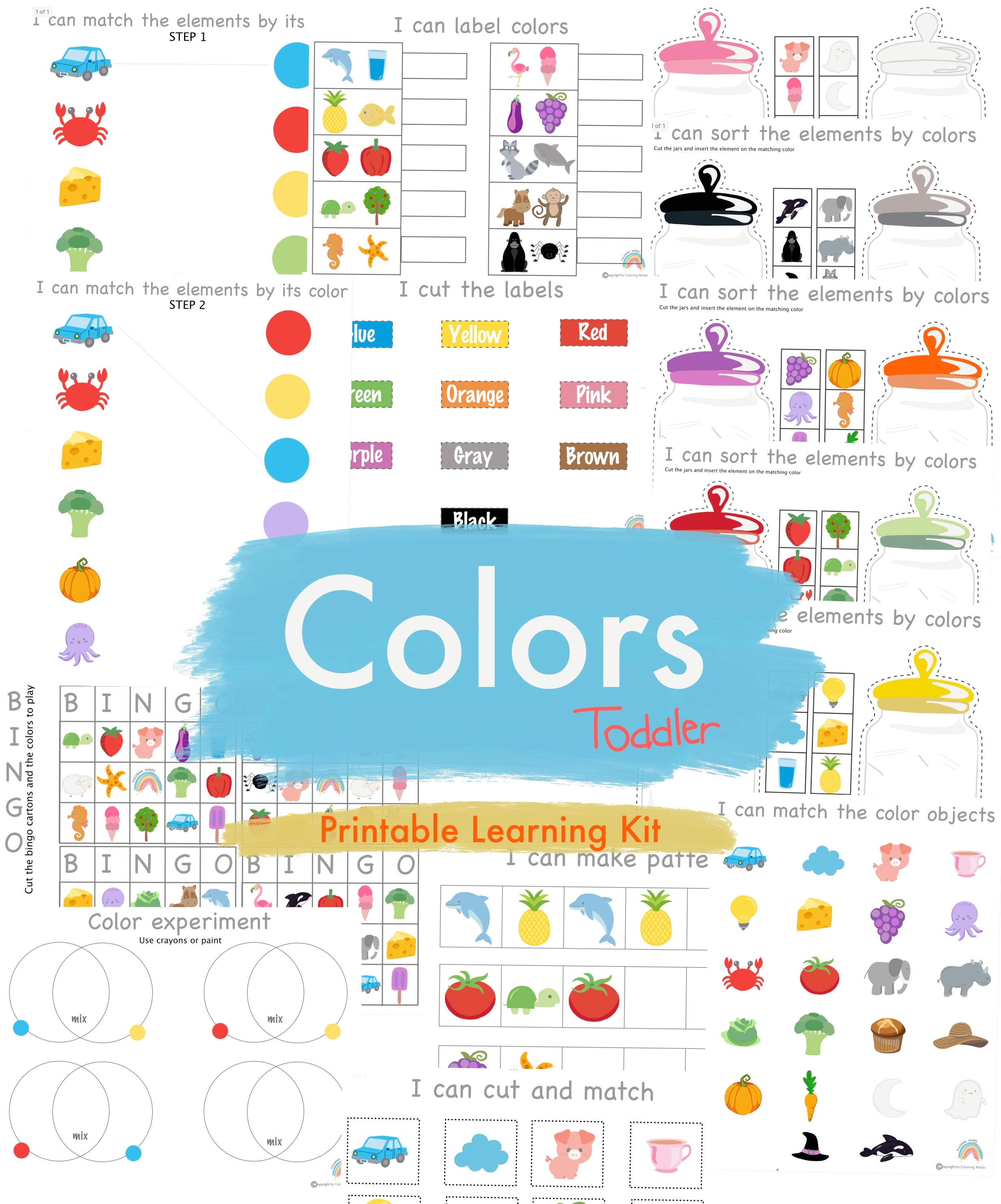 Colorations The Art of Learning- All About Me Activity Kit